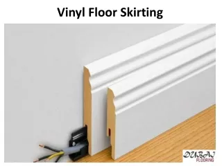 vinyl floor skirting