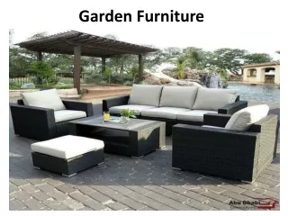 garden furniture