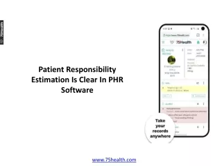 patient responsibility estimation is clear