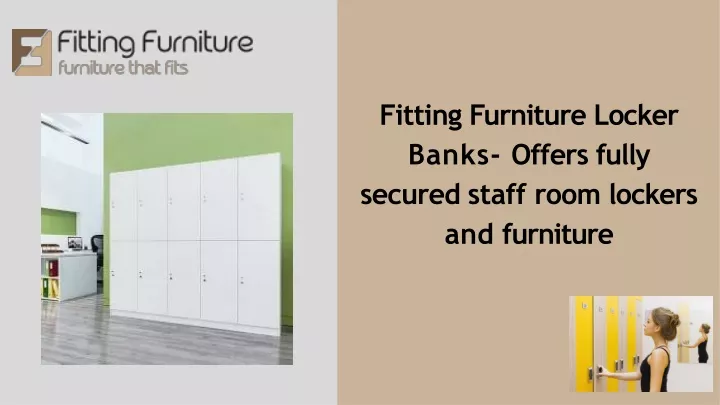 fitting furniture locker banks offers fully