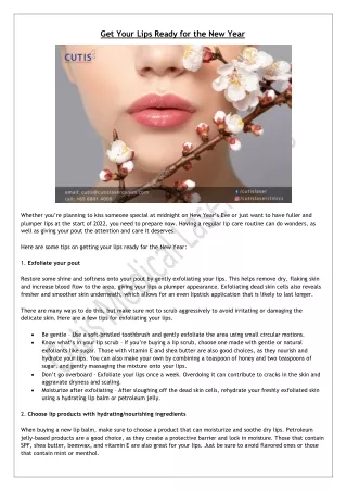 get your lips ready for the new year