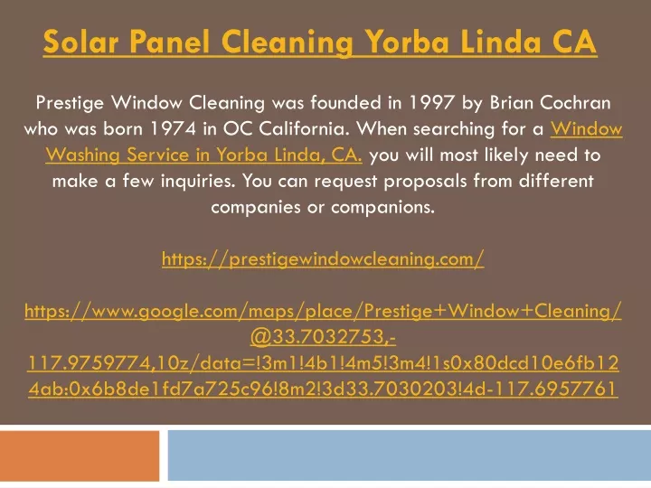 solar panel cleaning yorba linda ca