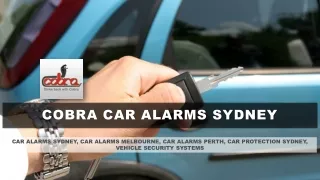 Everything You Need to Know for Installing the Car Alarms