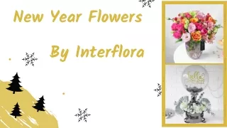 New year flowers by Interflora India