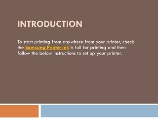 introduction