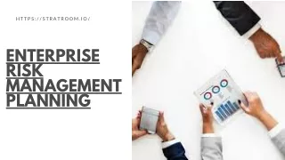 Enterprise risk management planning