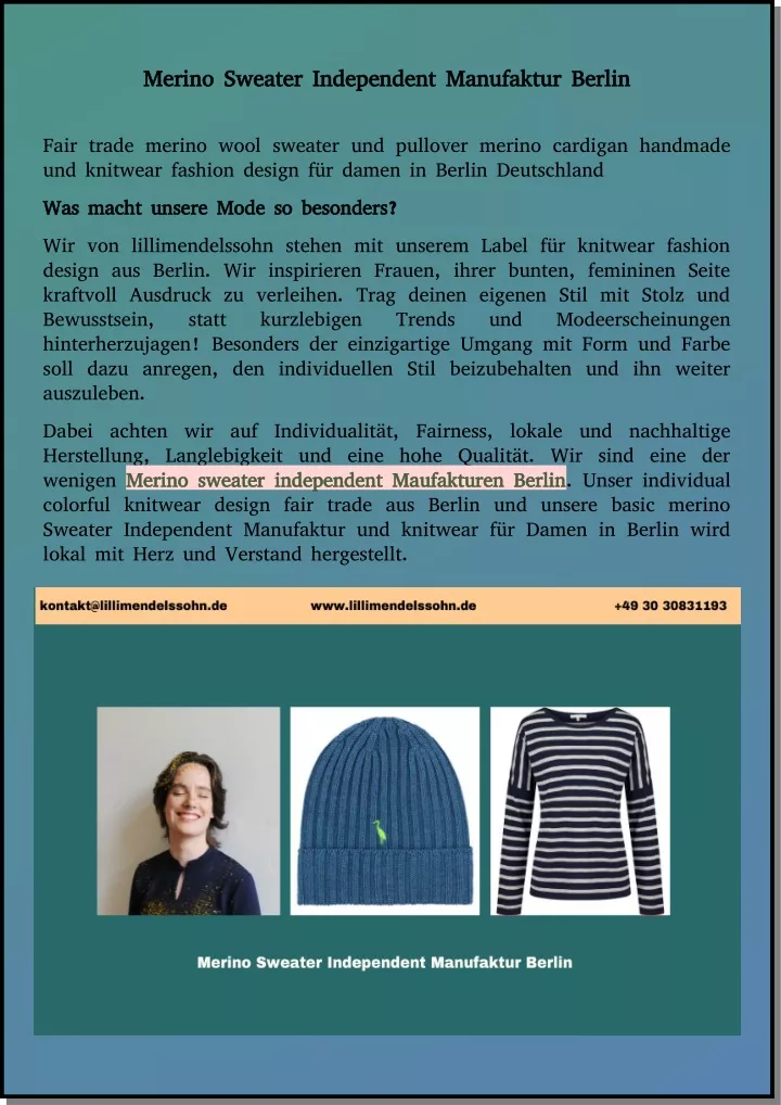 merino sweater independent manufaktur berlin
