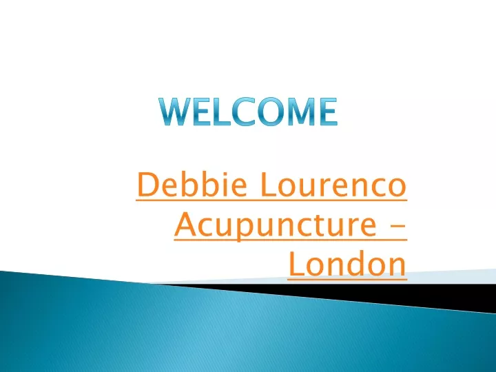 debbie lourenco acupuncture london