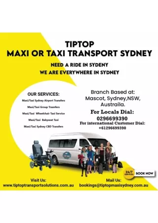 Maxi Cab Sydney