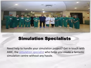 Simulation Specialists