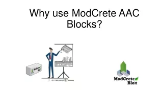 why use modcrete aac blocks