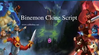 Binemon Clone Script
