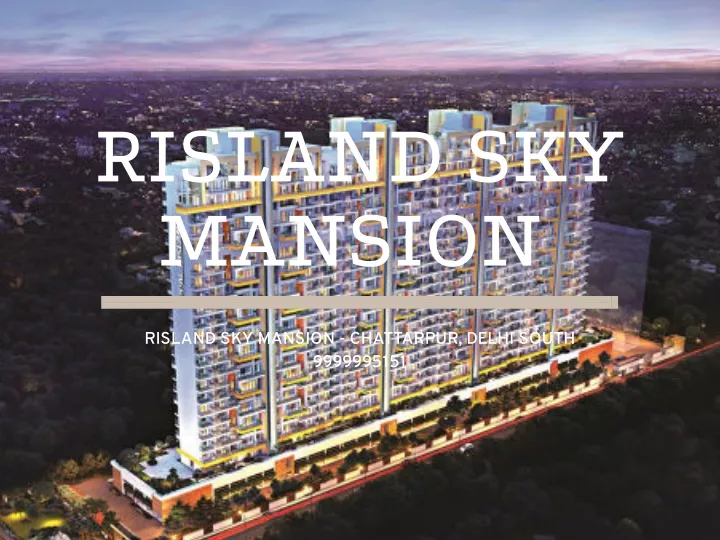 risland sky mansion