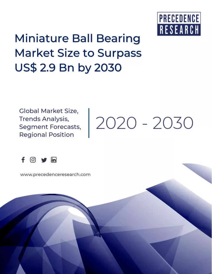 miniature ball bearing market size to surpass