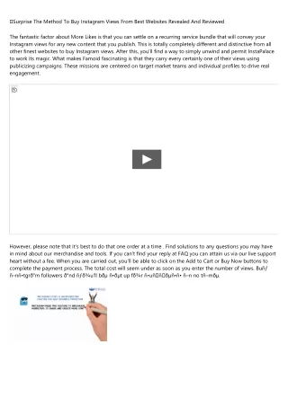 surprise the method to buy instagram views from