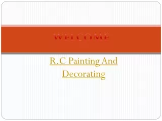 r c painting and decorating