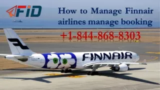 how to manage finnair airlines manage booking