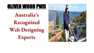 Australia’s Recognized Web Designing Experts