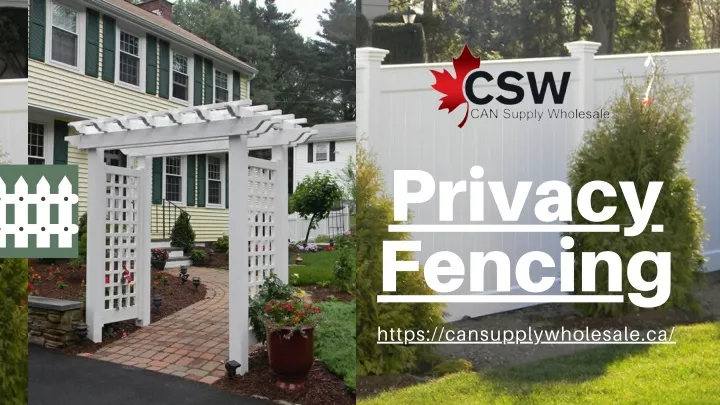 privacy fencing