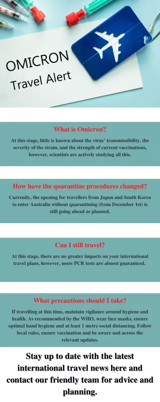 How Will Omicron Affect My Travel Plans Everything We Know So Far