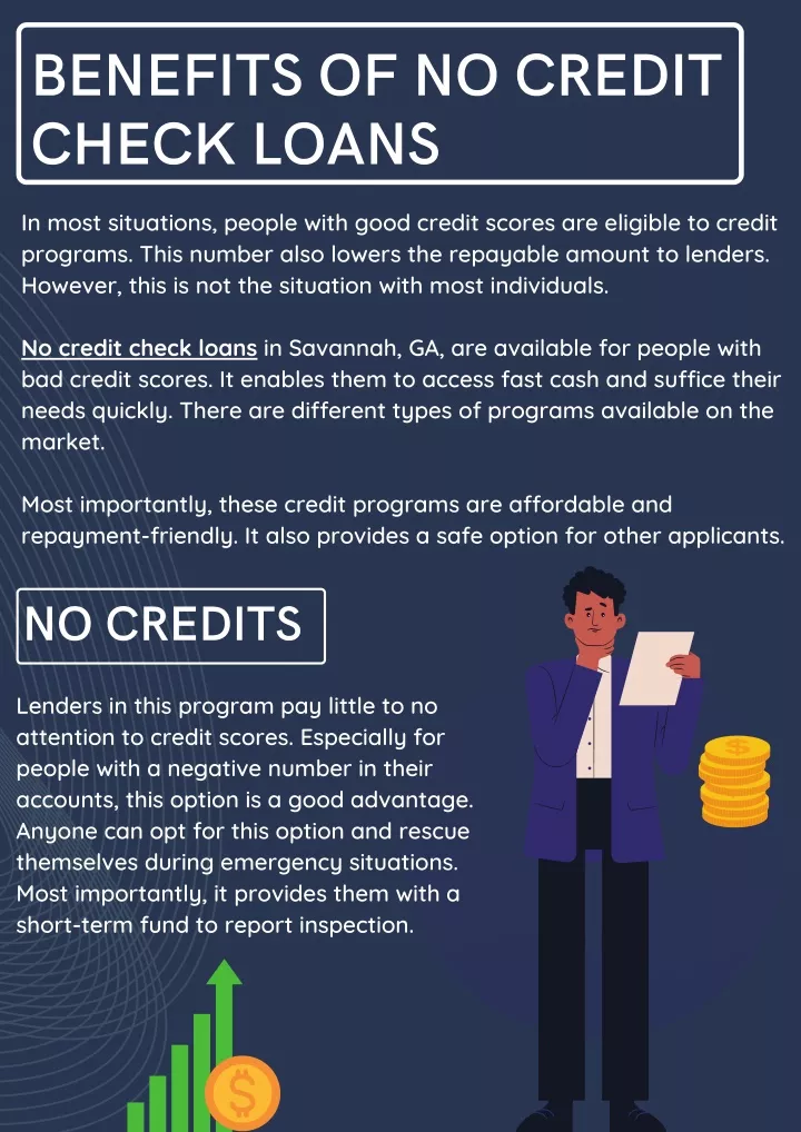 benefits of no credit check loans
