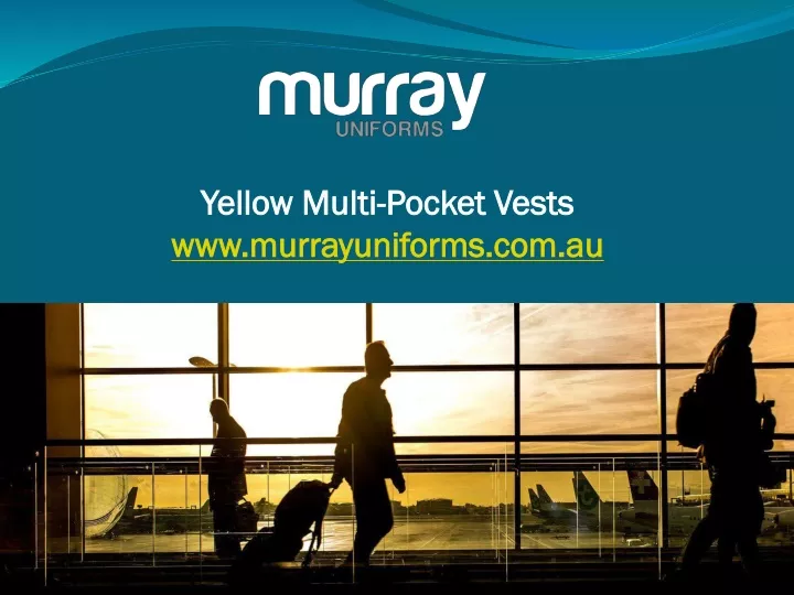 yellow multi pocket vests www murrayuniforms com au