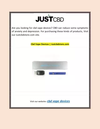 Cbd Vape Devices | Justcbdstore.com