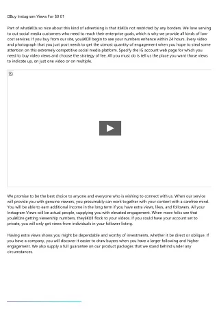 buy instagram views for 0 01