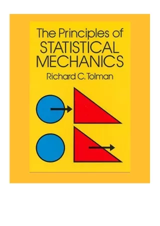 Read and download The Principles of Statistical Mechanics Full