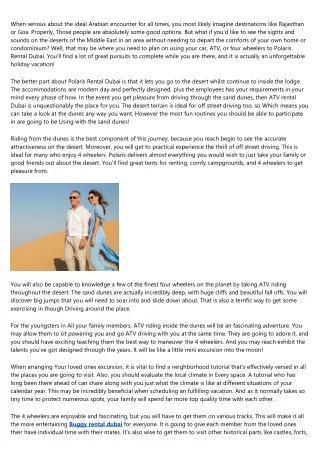 What the Oxford English Dictionary Doesn't Tell You About Luxury desert Safari D