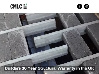 Builders 10 Year Structural Warranty in the UK