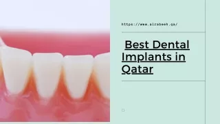 Best Dental Implants in Qatar