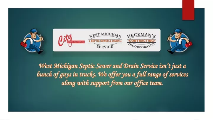 west michigan septic sewer and drain service