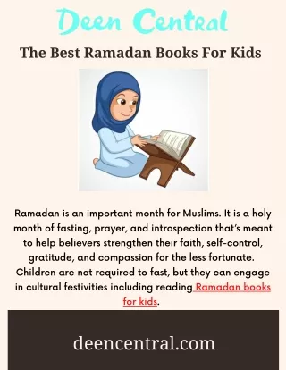 Buy The Latest collection of Ramadan Books For Kids