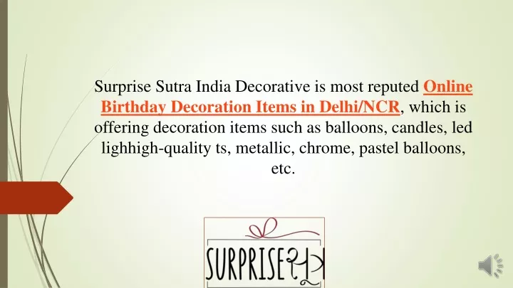 surprise sutra india decorative is most reputed