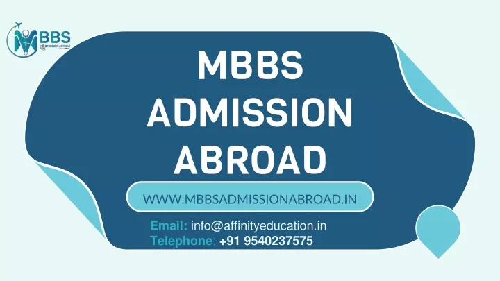 mbbs admission abroad