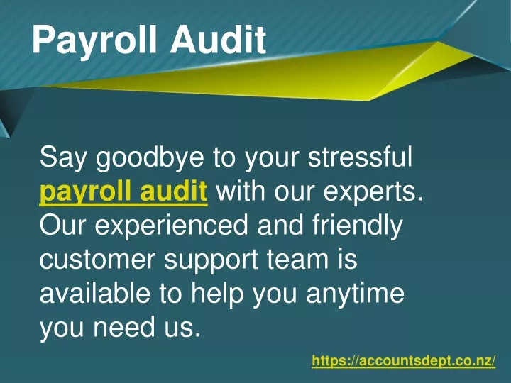 payroll audit