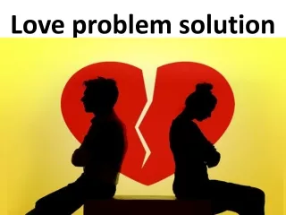 love problem solution