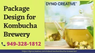 Package Design for Kombucha Brewery | Best Package Designers | Dyno Creative