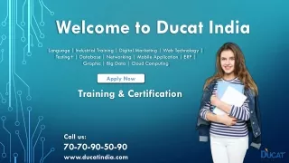 welcome to ducat india