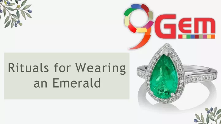 rituals for wearing an emerald
