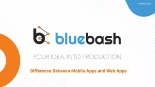 difference between mobile apps and web apps