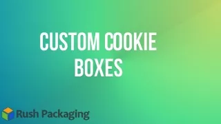 Get Special offers on Custom Cookie Boxes at New Year