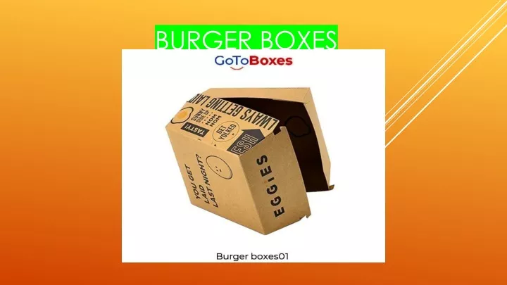 burger boxes