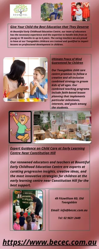 give your child the best education that they