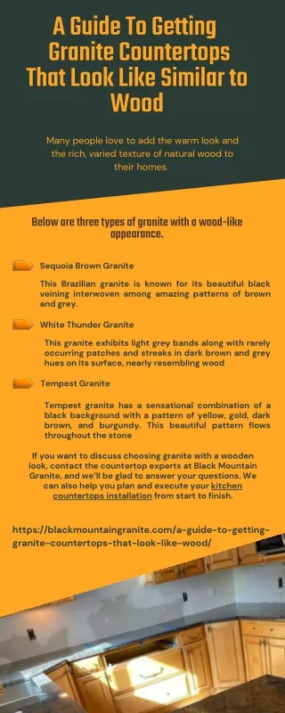 a guide to getting granite countertops that look