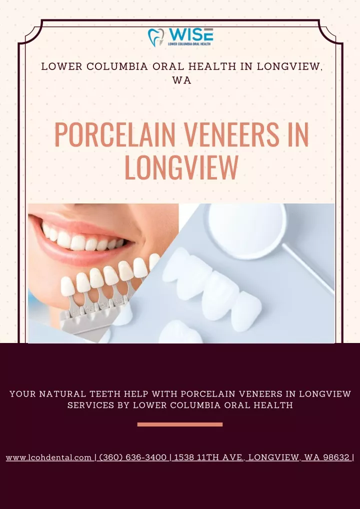 lower columbia oral health in longview wa