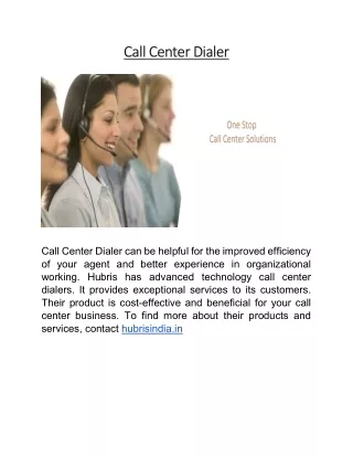 call center dialer call center dialer