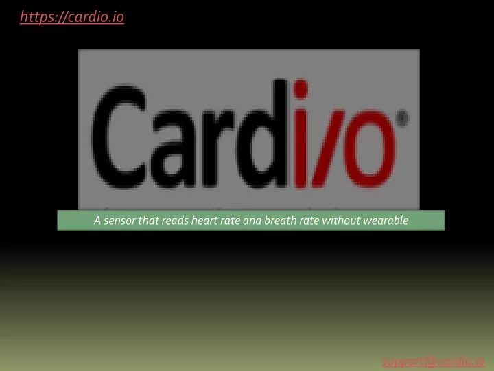 https cardio io