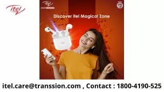 itel care@transsion com contact 1800 4190 525